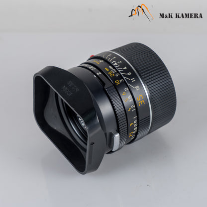 Leica Summicron-M 35mm/F2.0 Ver.4 7 Elements Black Lens Yr.1991 Germany 11310 #12163