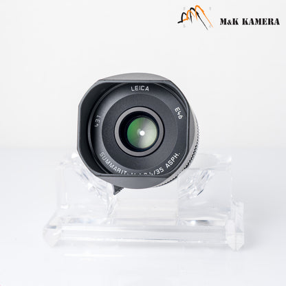 Leica Summarit-M 35mm/F2.4 ASPH Black Lens Germany 11671 #12131