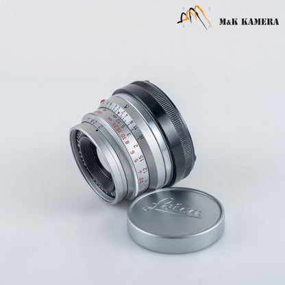 LEITZ Leica Summicron-M 35mm/F2.0 Ver.I 8 Elements Lens Yr.1958 Germany #12074