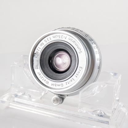 LEITZ Leica Summaron M 35mm/F3.5 E39 Lens Yr.1955 Germany #23821