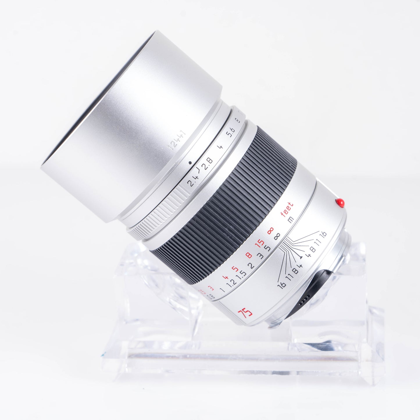Leica Summarit-M 75mm/F2.4 Silver Lens Germany 11683 #11071