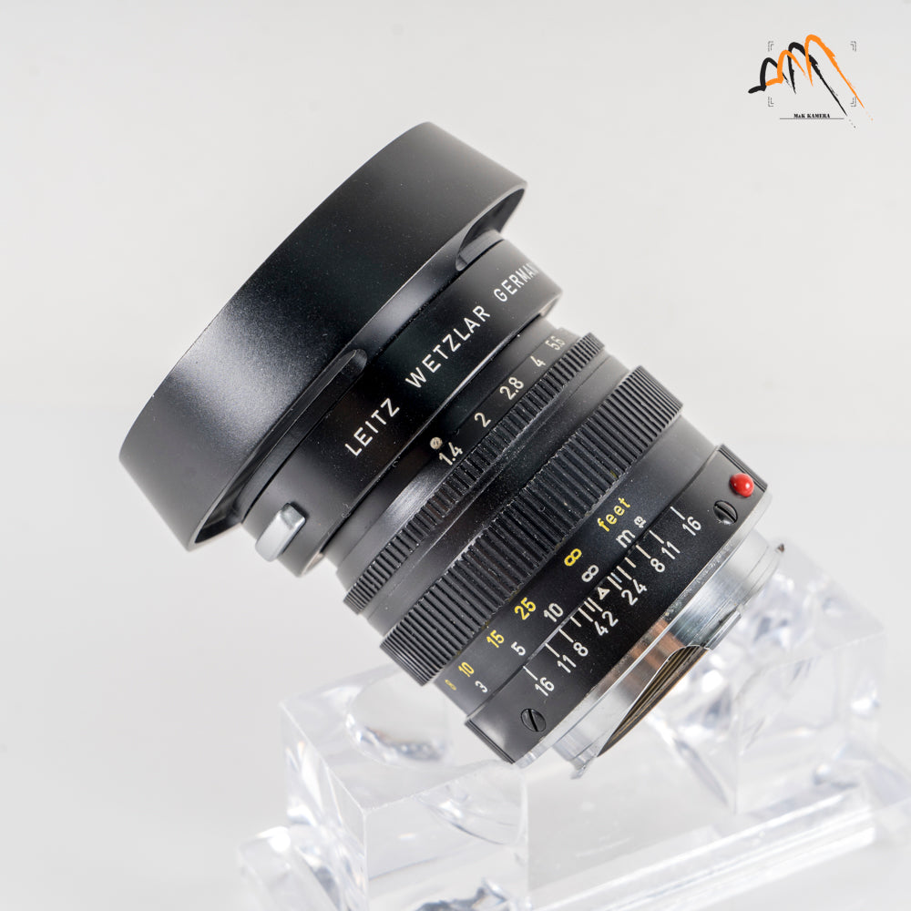 LEITZ Leica Summilux M 50mm/F1.4 E43 Ver.II V2 Black Lens Yr.1966 Germany 11113 #23495