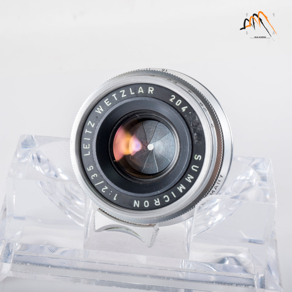 Leica Summicron-M 35mm/F2.0 Ver.I 8 Elements near mint condition #11710