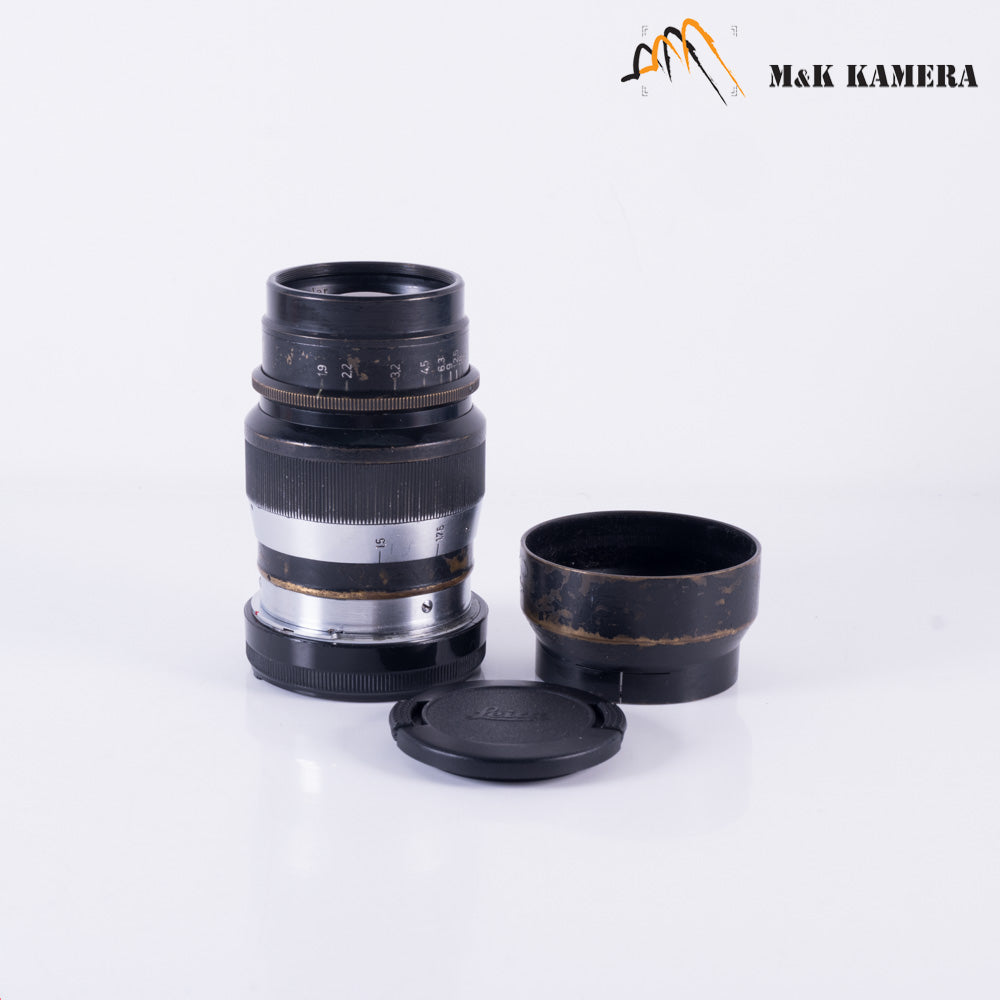 LEITZ Leica Hektor L39 73mm/F1.9 Lens Yr.1939 LTM Germany #87376