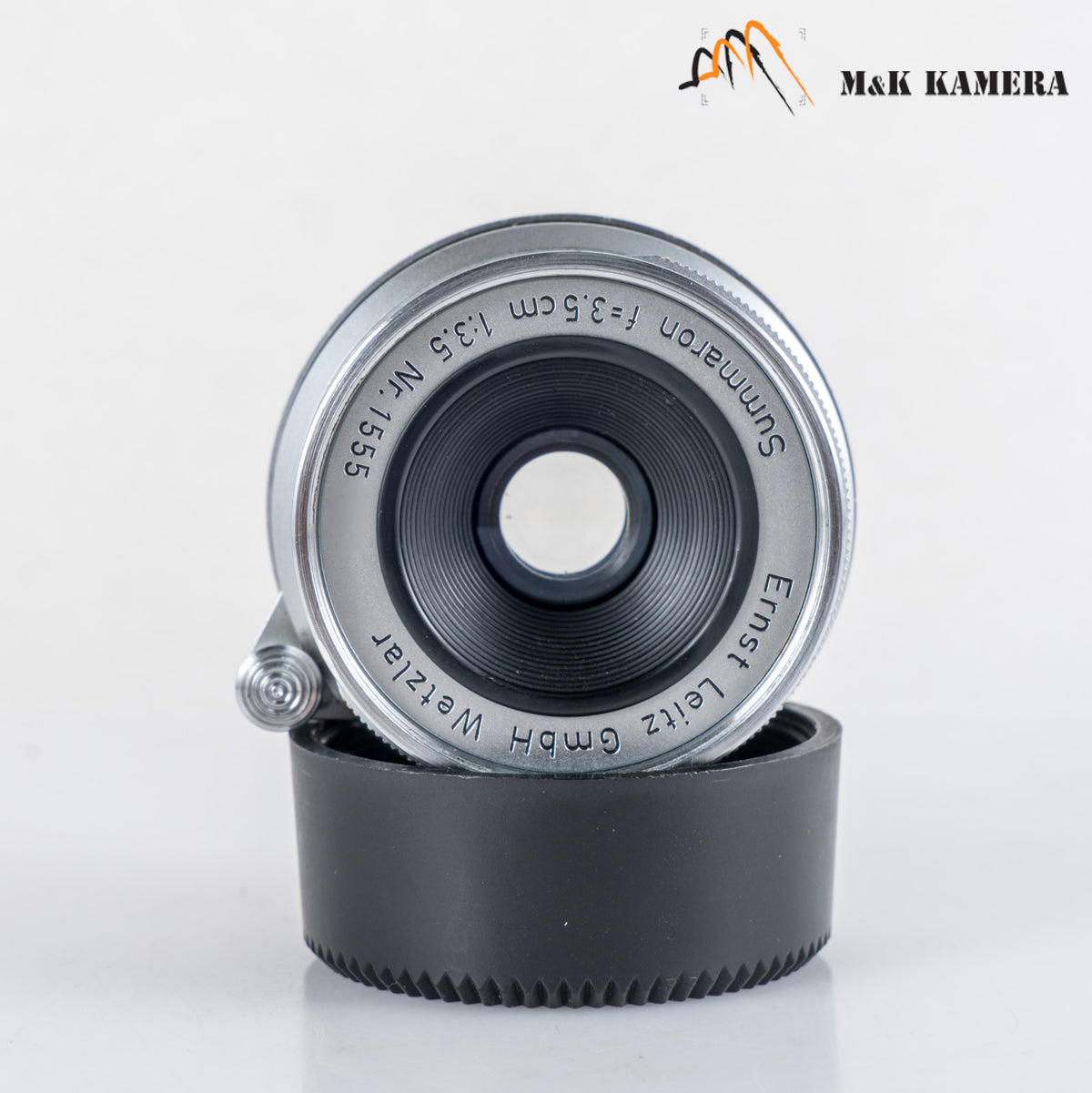 LEITZ Leica Summaron L39 35mm/F3.5 E39 Silver Lens Yr.1958 LTM Germany #24043