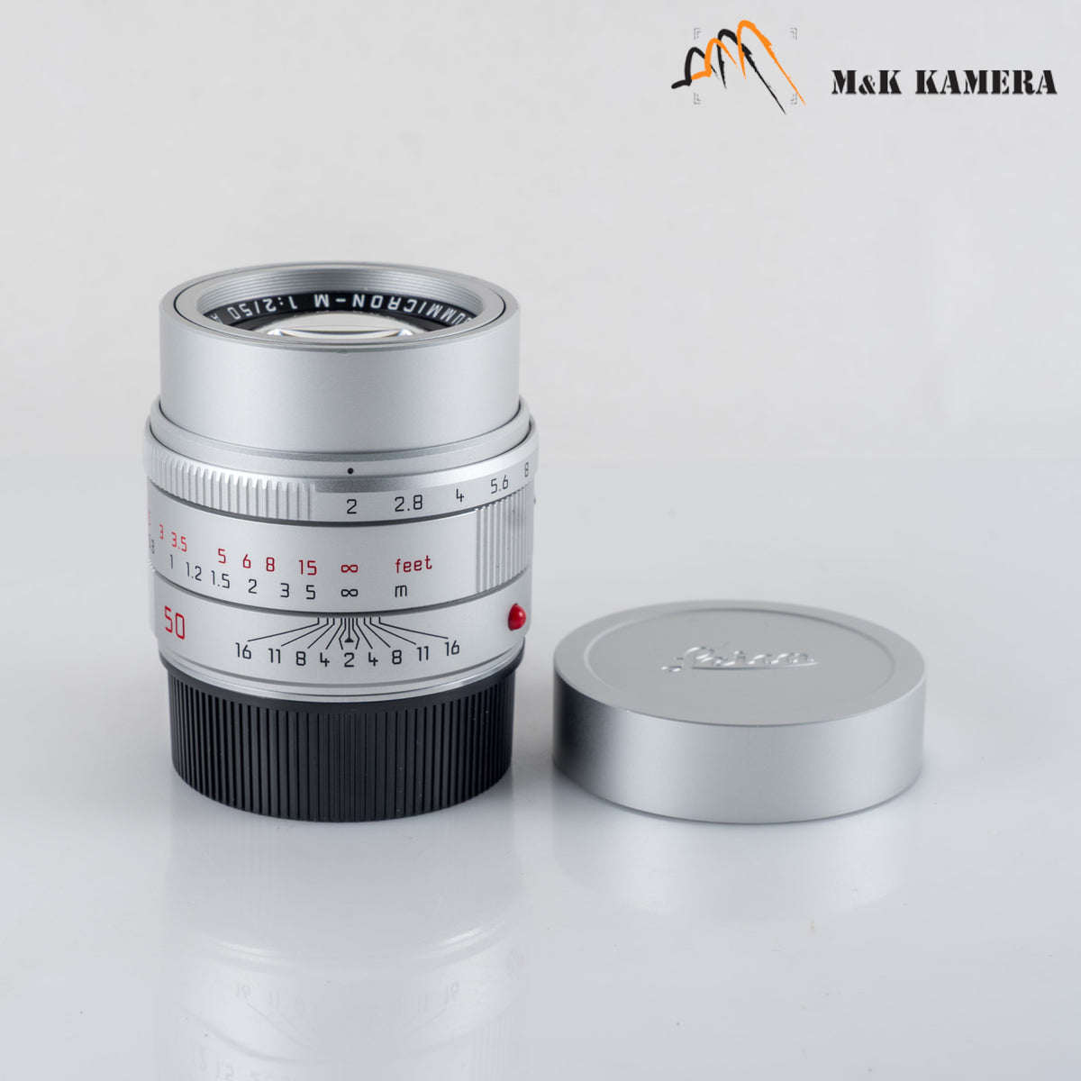 Leica APO-Summicron-M 50mm/F2.0 Silver Lens Germany 11142 #88928