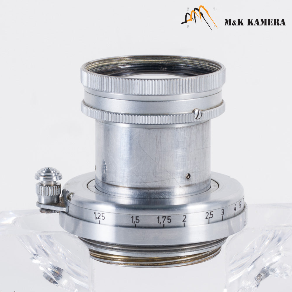 LEITZ Leica Summar L39 50mm/F2.0 Silver Lens Yr.1938 LTM Germany #68029