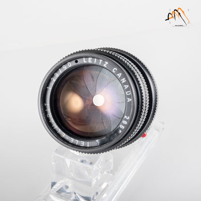 LEITZ Leica Tele-Elmarit-M 90mm/F2.8 E39 Ver.II V2/ Slim Lens Yr.1973 Canada 11800 #11781