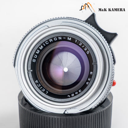 Leica Summicron-M 35mm/F2.0 Ver.4 7 Elements Rare Silver Lens Yr.1995 Germany 11311 #88694