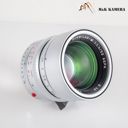 Leica Summilux-M 50mm/F1.4 E46 ASPH Silver Lens Germany 11892 #23887