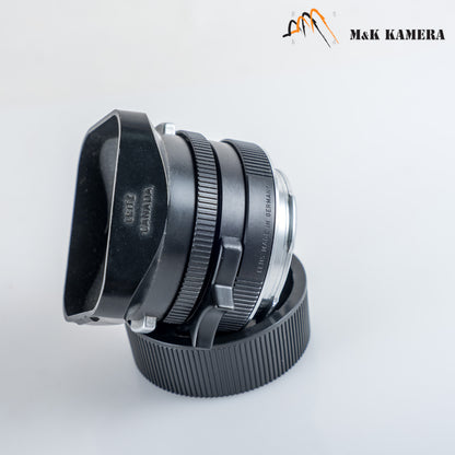 Leica Summicron-M 35mm/F2.0 Ver.4 7 Elements Black Lens Yr.1991 Germany 11310 #23894