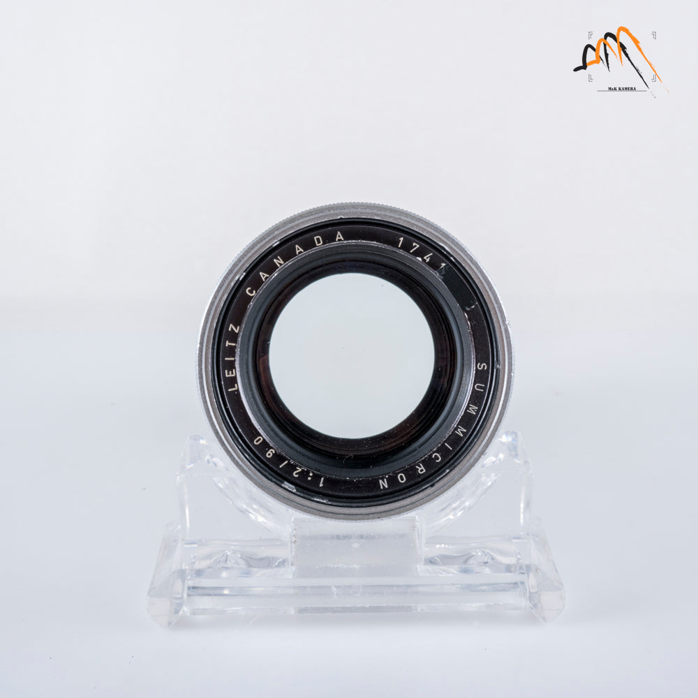  Leica Summicron L39 90mm/F2.0 Ver.I V1 Silver Lens #11543