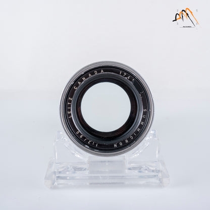  Leica Summicron L39 90mm/F2.0 Ver.I V1 Silver Lens #11543