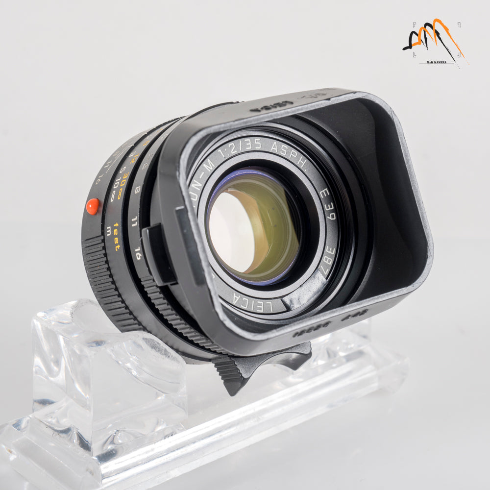 Leica Summicron-M 35mm/F2.0 ASPH/ 11879 Black Lens Yr.1999 Germany 11879 #11863