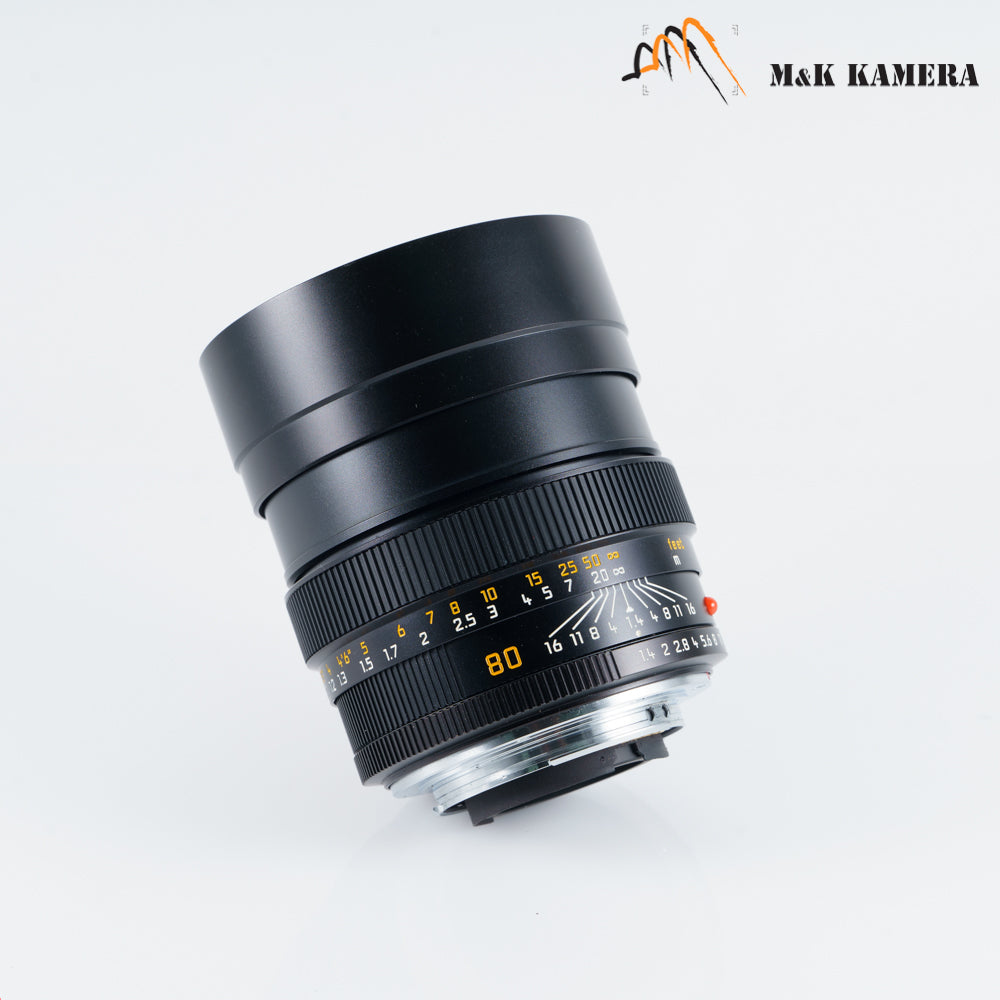 Leica Summilux-R 80mm/F1.4 E67 ROM Boxed 11881 #22821
