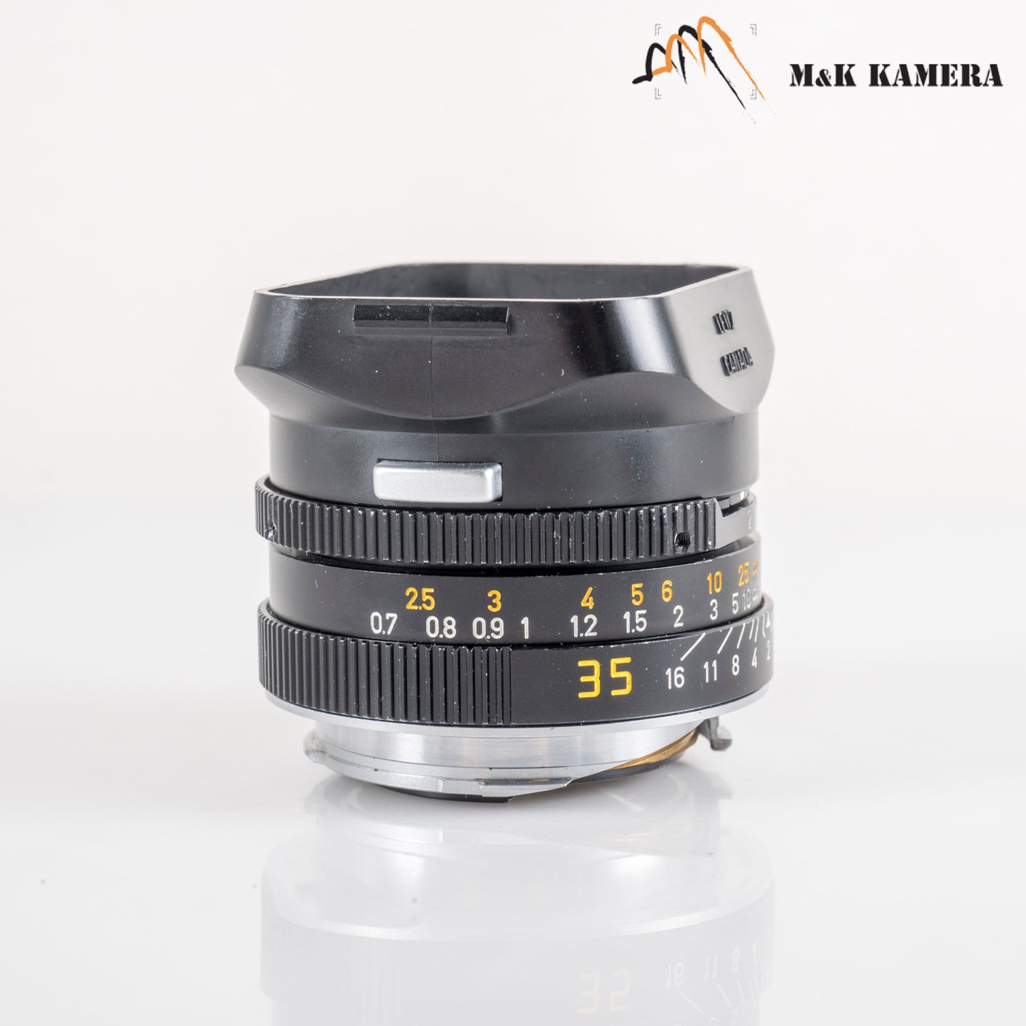LEITZ Leica Summicron-M 35mm/F2.0 Ver.4 7 Elements Black Lens Yr.1984 11310 #88718