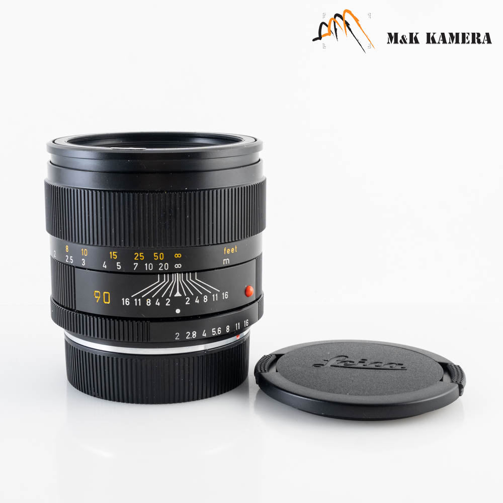 Leica Summicron-R 90mm/F2.0 E55 Ver.II V2 Lens Yr.1986 Canada #87691
