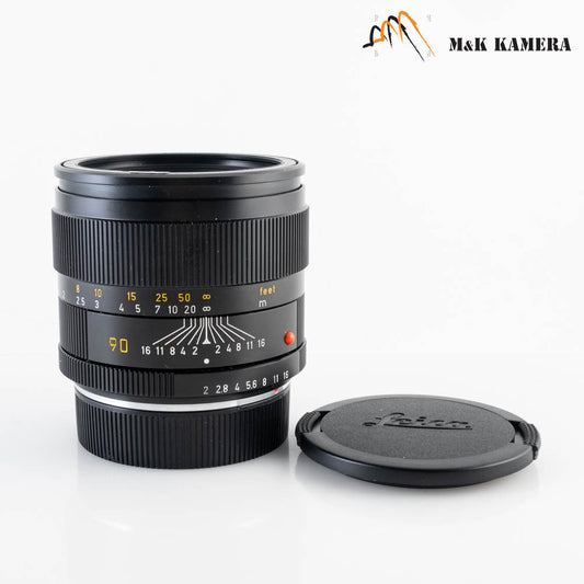 Leica Summicron-R 90mm/F2.0 E55 Ver.II V2 Lens Yr.1986 Canada #87691