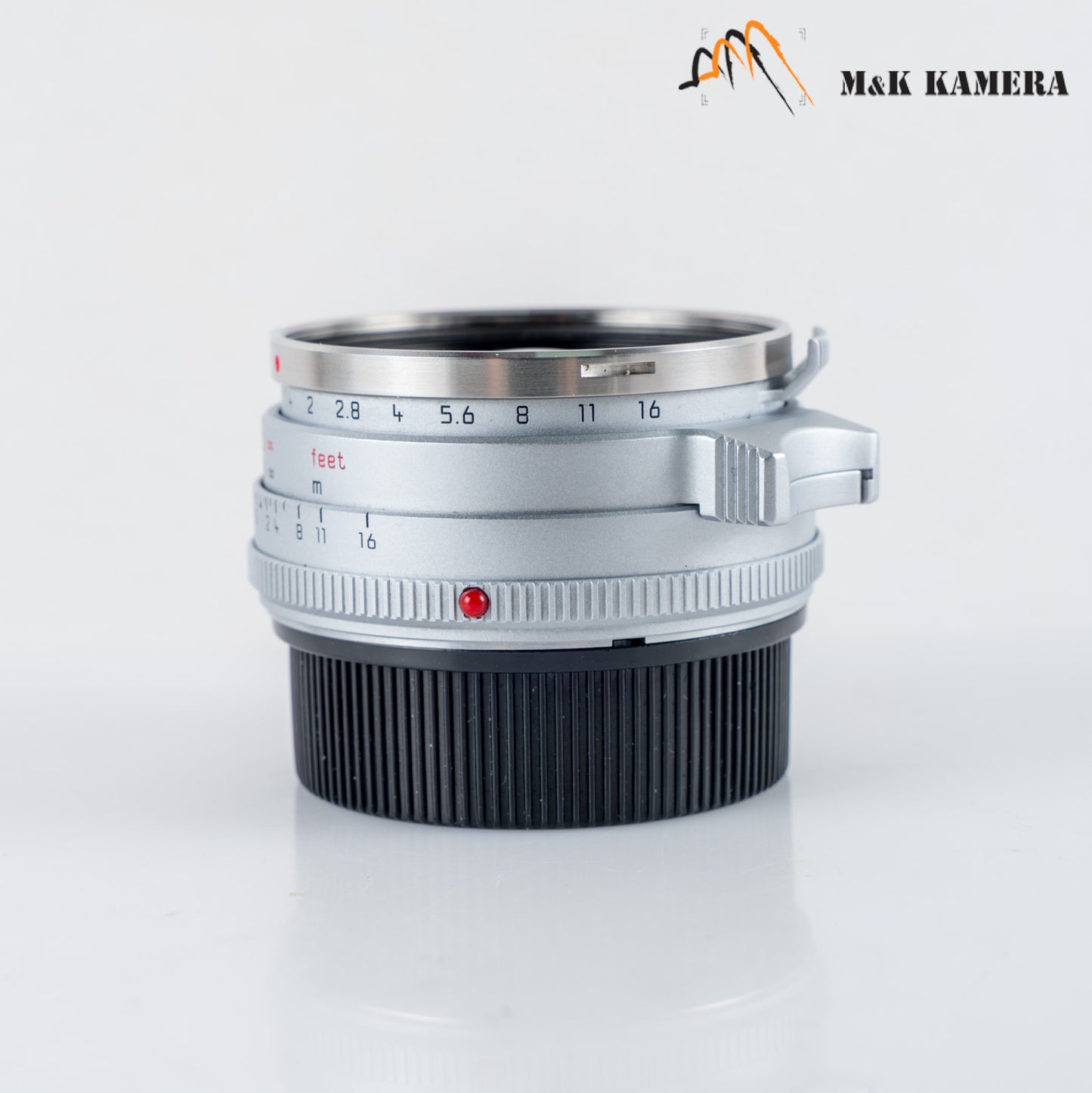 Leica Summilux-M 35mm/F1.4 E46 Steel Rim 2022 Silver Lens Germany 11301 #23977