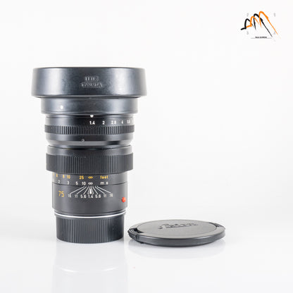 LEITZ Leica Summilux-M 75mm/F1.4 Ver.I Lens Yr.1980 Canada 11814 #23794