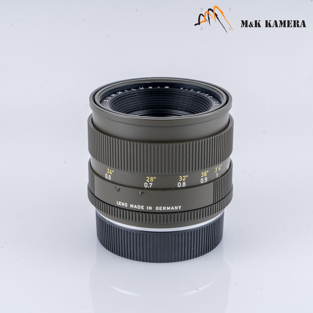 Leica Summilux-R 50mm/F1.4 E55 Ver.II V2 Safari 11776 #10216 – M&K