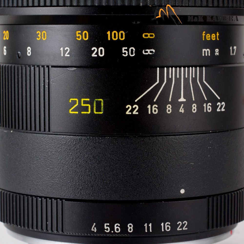 LEITZ Leica Telyt-R 250mm/F4.0 Ver.II V2 Lens Yr.1980 Germany #63899