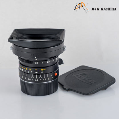 Leica Elmarit-M 24mm/F2.8 ASPH Black 6 bit coded 11878 #24014