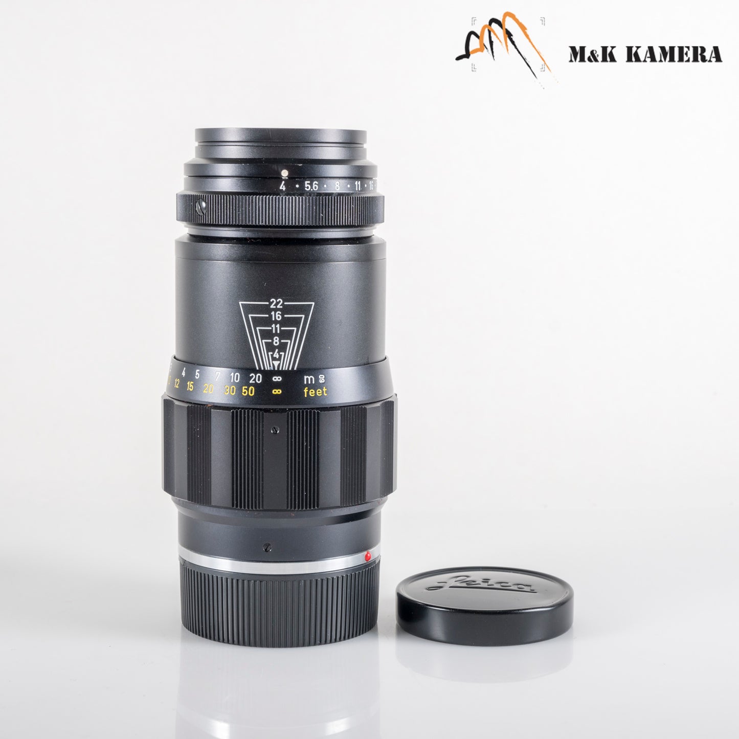 LEITZ Leica Tele-Elmar M 135mm/F4.0 E39 Lens Yr.1965 Germany 11851 #11996