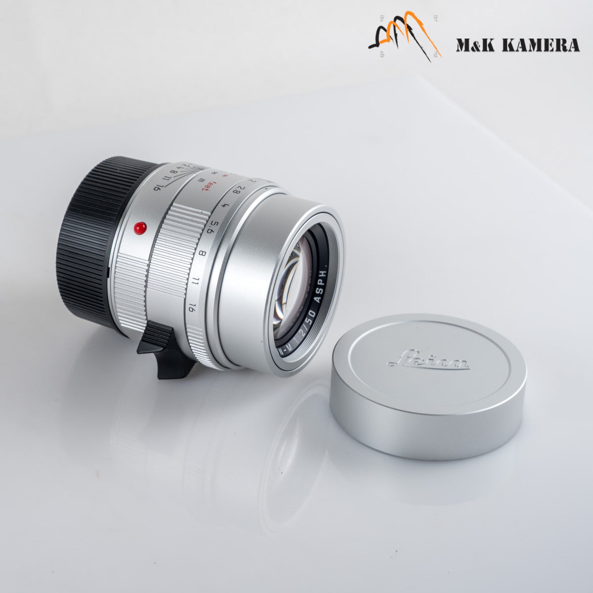 Leica APO-Summicron-M 50mm/F2.0 Silver Lens Germany 11142 #88928