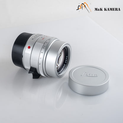 Leica APO-Summicron-M 50mm/F2.0 Silver Lens Germany 11142 #88928