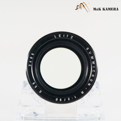 Leica Summicron-R 90mm/F2.0 E55 Ver.II V2 Lens Yr.1986 Canada #10814