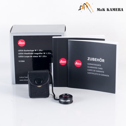 Brand New Leica Viewfinder Magnifier M 1.25x 12004 for M9, M-E, M240, M7 #12004