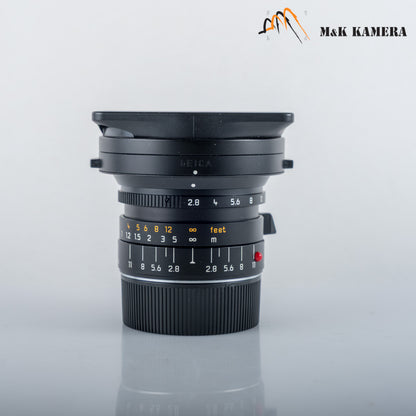 Leica Elmarit-M 21mm/F2.8 ASPH Black Lens Yr.2007 Germany 11135 #12095