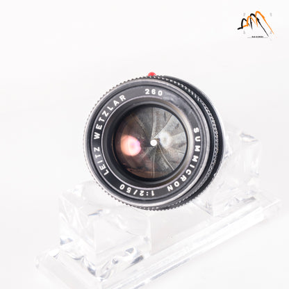 LEITZ Leica Summicron M 50mm/F2.0 Ver.III V3/ High Leg Lens Yr.1973 Germany #11380