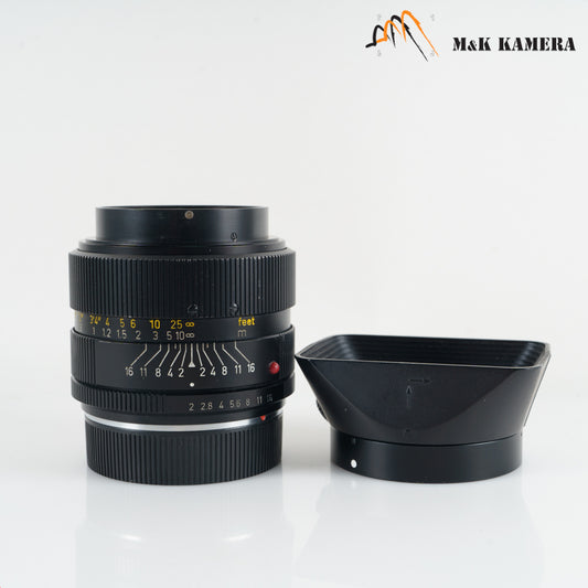 LEITZ Leica Summicron-R 35mm/F2.0 Ver.I V.1 Lens Yr.1973 Canada 11227 #88212