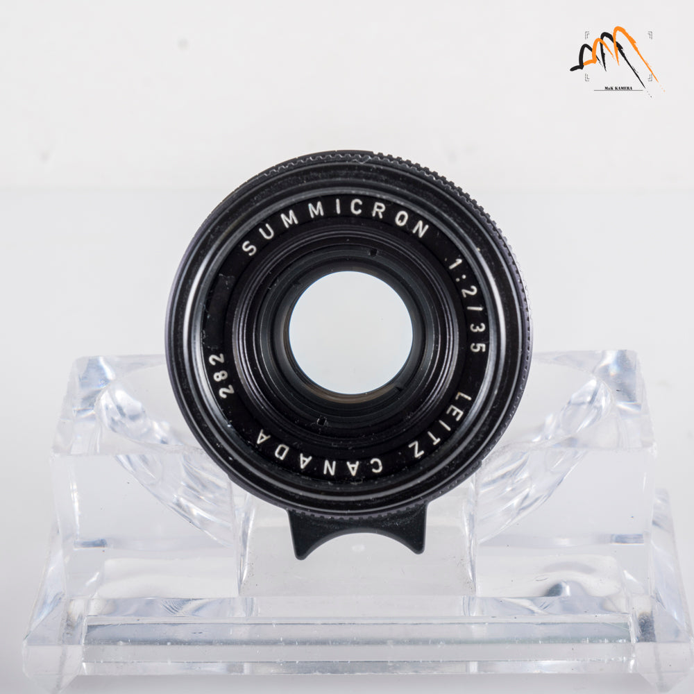 LEITZ Leica Summicron-M 35mm/F2.0 E39 6E/ Elements Lens Yr.1977 Canada #88258