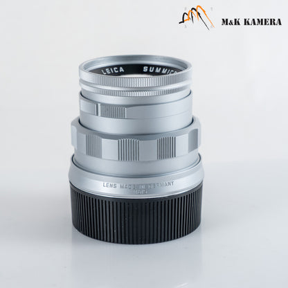 Leica Summicron-M 50mm/F2.0 11615 Rigid 50 Jahre Silver **Rare** 11615 #22690
