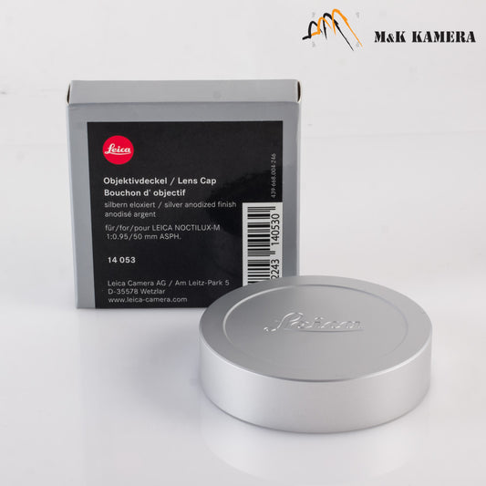 Brand New Leica Lens Cap Silver 14053 for Leica Noctilux-M 50/0.95 ASPH Silver #14053