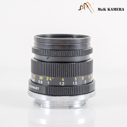 Leica Summicron M 50mm/F2.0 Ver.III V3/ High Leg Lens Yr.1968 Germany #12045