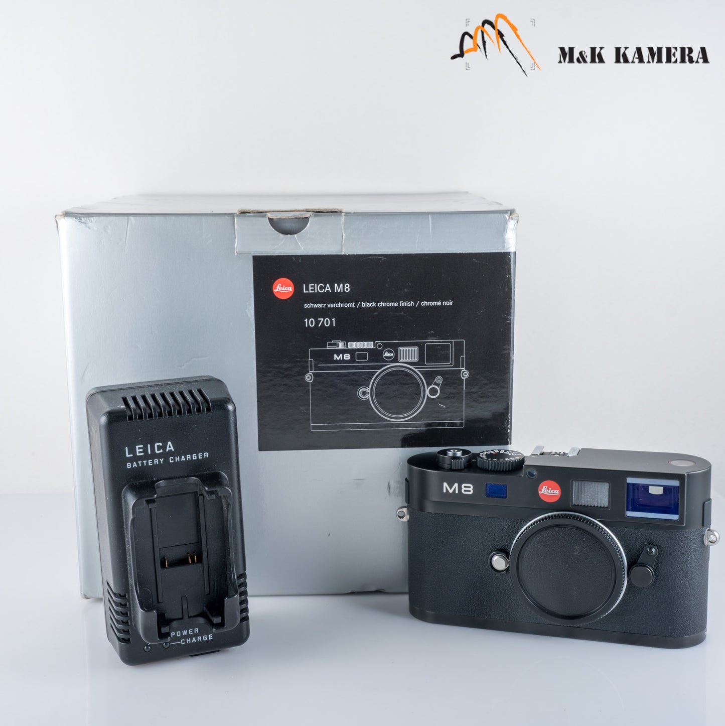 Leica M8 CCD Black Digital Rangefinder Camera 10701 #23930