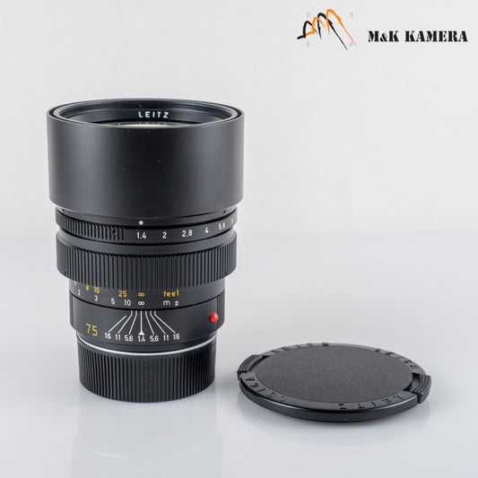 Leica Summilux-M 75mm/F1.4 Ver.II Lens Yr.1988 Canada 11815 #24020