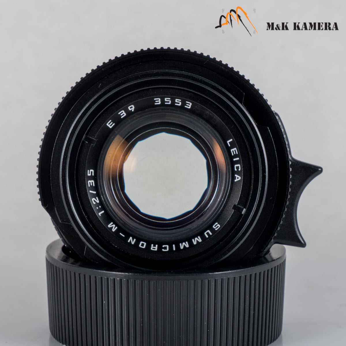 Leica Summicron-M 35mm/F2.0 Ver.4 7 Elements Black Lens Yr.1991 Germany 11310 #12163