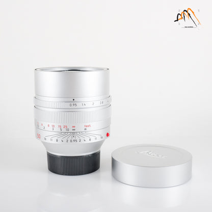 Leica Noctilux-M 50mm/F0.95 ASPH 11667 Silver Lens Germany 11667 #23802