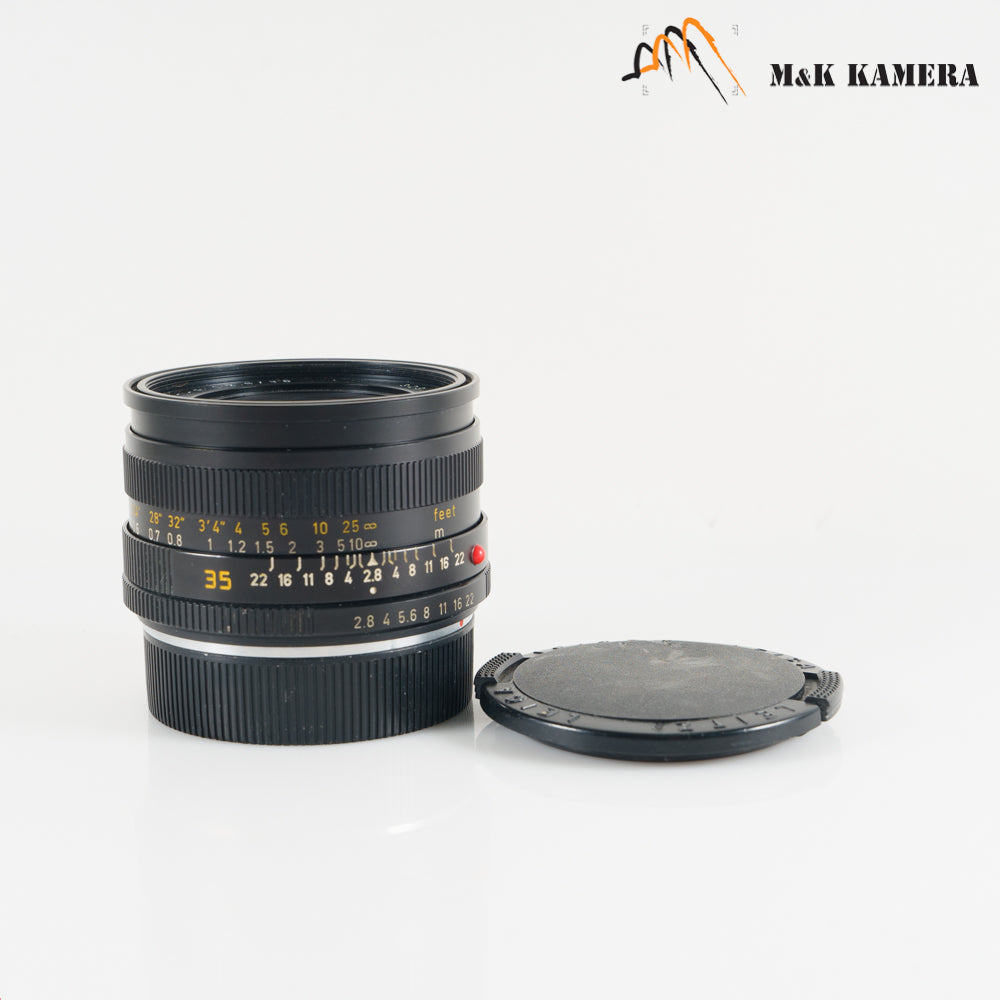 LEITZ Leica Elmarit-R 35mm/F2.8 Ver.III V3 Lens Yr.1984 Germany #10840