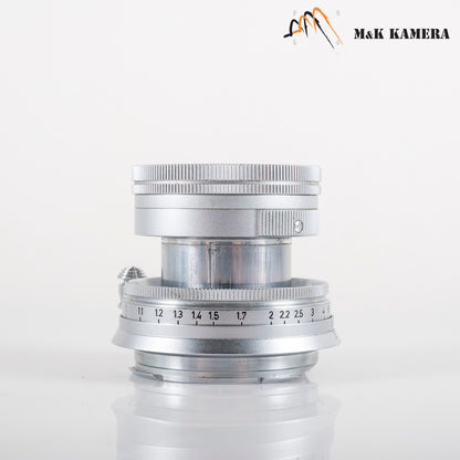 LEITZ Leica Summicron M 50mm/F2.0 Ver.I Lens Yr.1954 Germany #11997