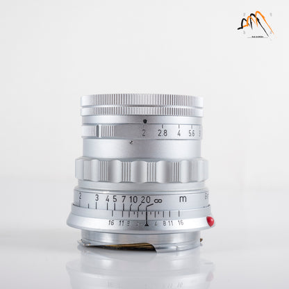 LEITZ Leica Summicron M 50mm/F2.0 Rigid V2 Ver.II Lens Yr.1959 Germany #23749