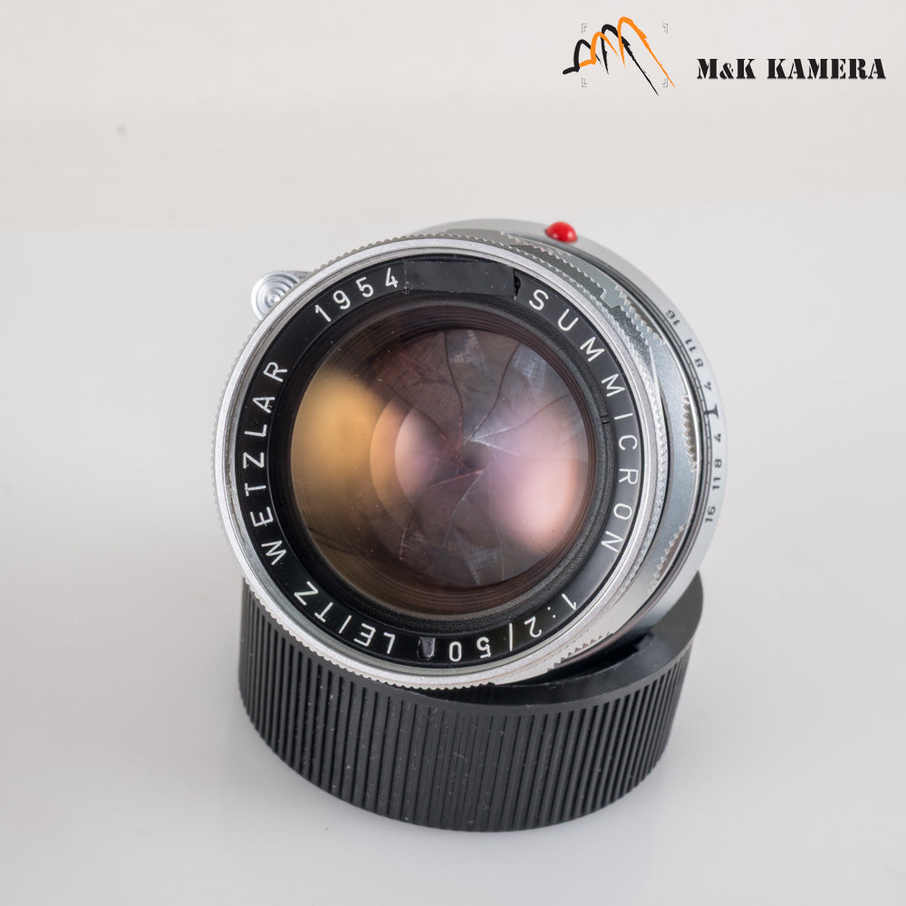 LEITZ Leica Summicron M 50mm/F2.0 Rigid V2 Ver.II Lens Yr.1962 Germany #23551