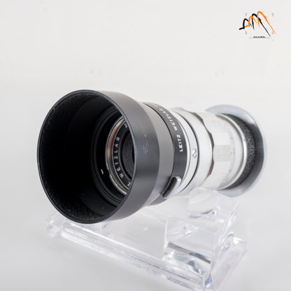 LEITZ Leica Elmar M 90mm/F4.0 E39 Ver.II V2/ 3 Elements Silver Lens Yr.1965 Germany 11830 #23668