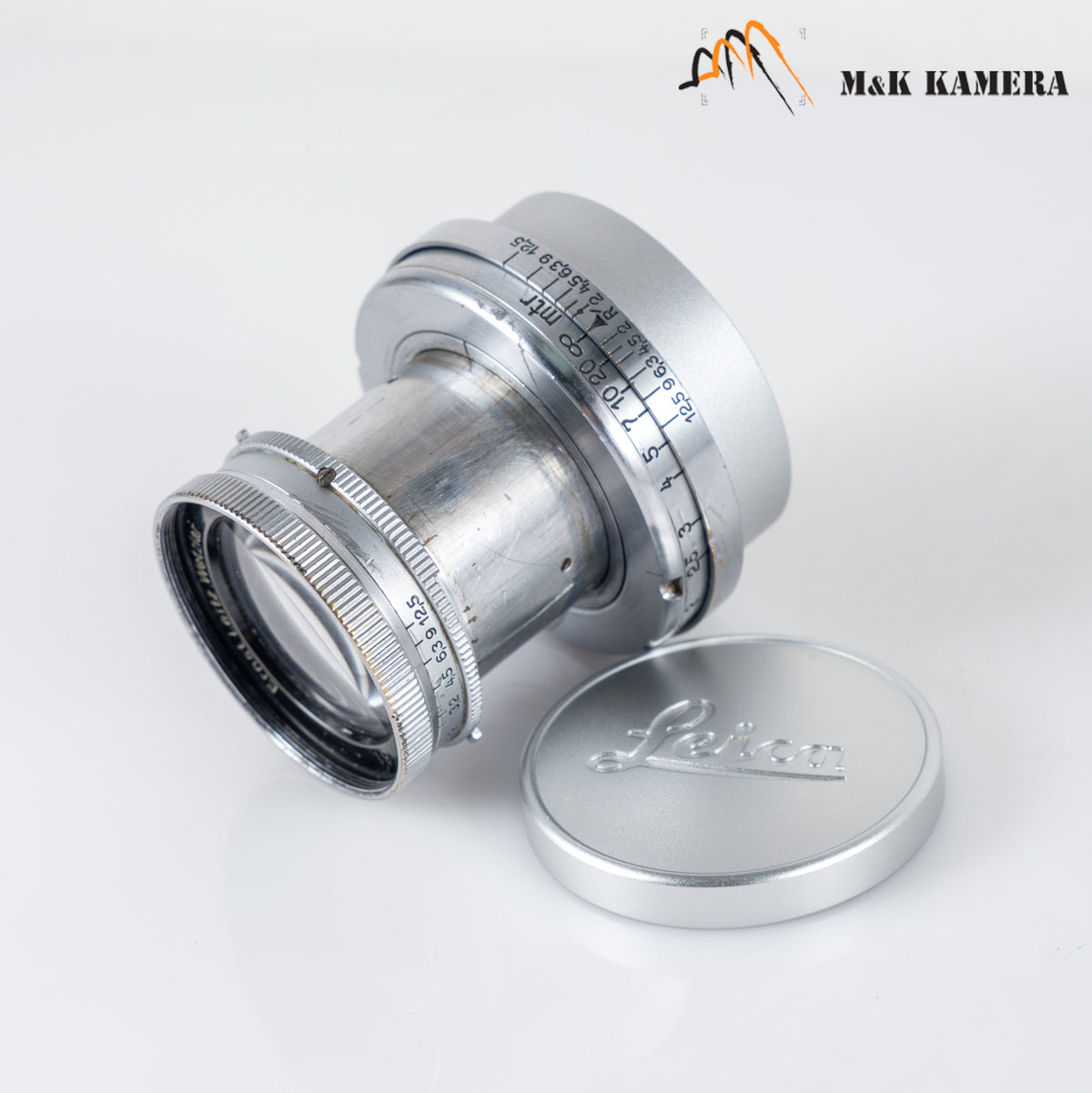 LEITZ Leica Summar L39 50mm/F2.0 Silver Lens Yr.1934 LTM Germany #11087