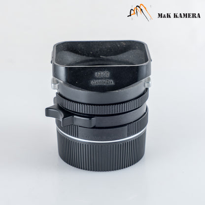 Leica Summicron-M 35mm/F2.0 Ver.4 7 Elements Black Lens Yr.1991 Germany 11310 #23894